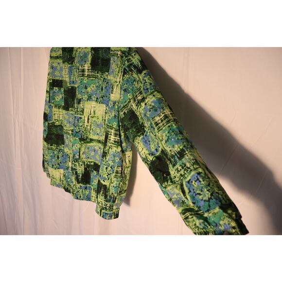 Koret Sport Windbreaker, Misses size Medium, Green  Graphic Design, Medium Women - Picture 8 of 9